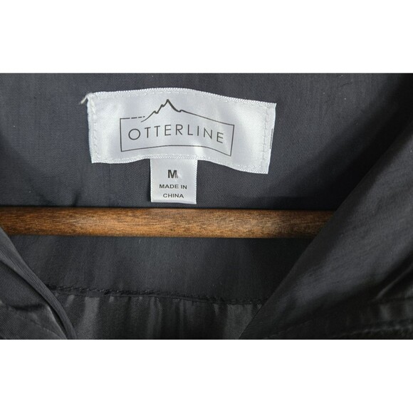 Otterline Women's Size Medium Black Full Zip Jacket Hooded - Picture 3 of 9